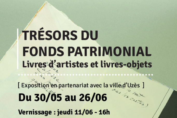 Exposition « Trésors du fonds patrimonial »